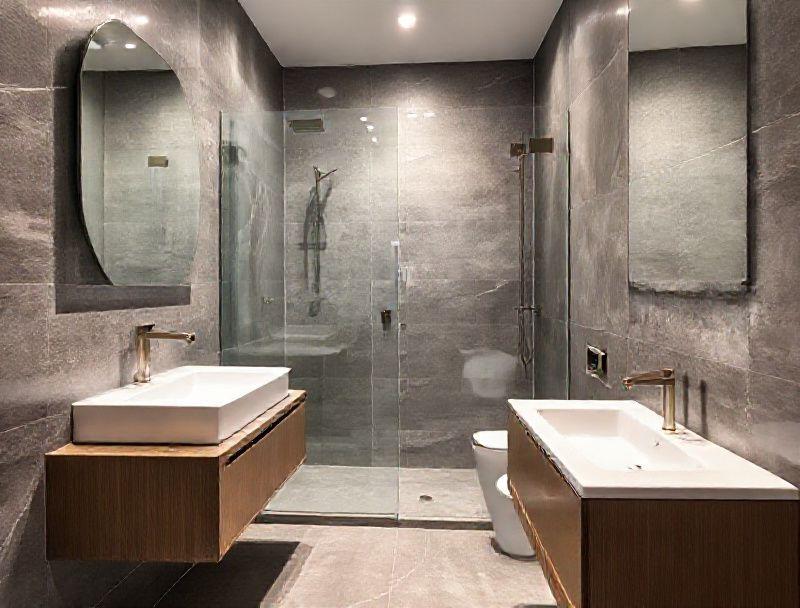 Renovated condo bathroom in Mont Kiara